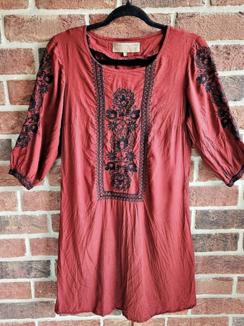 Double D Ranch Embroidered Tunic/Dress Size XS